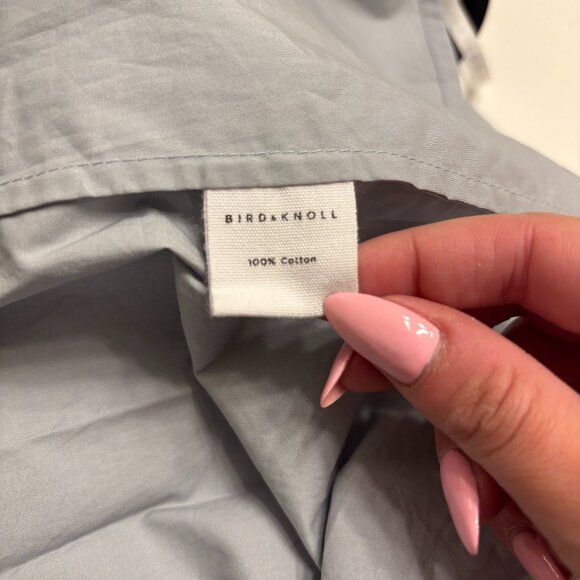 Bird & Knoll Zeppelin Cotton Poplin Mini Dress - Picture 8 of 8